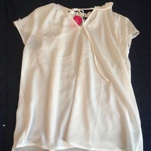 White elegant blouse